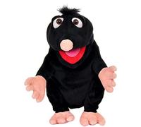 Living Puppets W789 - Figura Decorativa (Tela, 31 cm), diseño de Topo, Color Negro