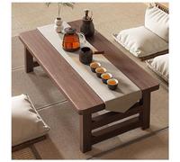 Living Room Coffee Table Folding Design Japanese Floor Low Table For Living Room, Dining Room, Tea, Home Decoration (Color : Brown, Size : 100x37x35cm)