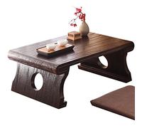 Living Room Zen Tea Table Japanese Tatami Table Retro Meditation Low Table Bay Window Kung Fu Coffee Table (Size : 70x45x30cm)