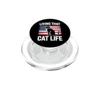 Living That Cat Life PopSockets PopGrip para MagSafe