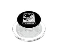 Living The Dead Life Skeleton Dreamer Tarot Occult PopSockets PopGrip para MagSafe