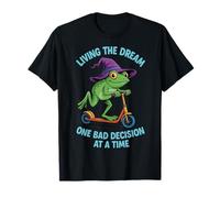 Living The Dream One Bad Decision At A Time Rana Camiseta