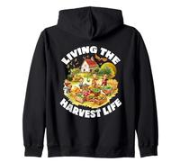 LIVING THE HARVESTT LIFE Sudadera con Capucha