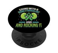 Living with A Kidney Transplant and Rocking It PopSockets PopGrip Adhesivo