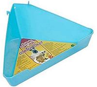 LIVING WORLD Baño Esquinero Grande, Color Azul