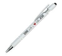 livinggrace Serve with a Heart Like Jesus Stylus Pen - 12 unidades