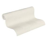 Livingwalls 369265 - Papel pintado no tejido, Creme Metallic, 10,05 m x 0,53 m