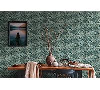 Livingwalls 386953 My Spa - Papel pintado (fieltro, 10,05 x 0,53 m), color azul
