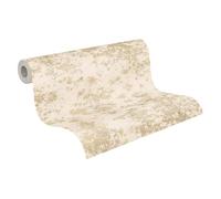 Livingwalls A.S. Création Vibes & Styles Astrid Whispering Woods 792002 - Papel pintado no tejido (10,05 m x 0,53 m), diseño de árboles, color crema y amarillo