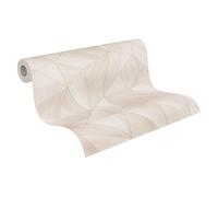 Livingwalls Papel pintado de diseño Daniel Hechter - Papel pintado no tejido resistente con diseño gráfico - 10,05 m x 0,53 m - Beige, crema, gris, plata, metalizado - Fabricado en Alemania - 361337