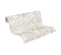 Livingwalls Daniel Hechter papel pintado no tejido con motivo floral en gris, beige - papel pintado de diseño contemporáneo 10,05 x 0,53 m - 781514