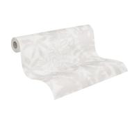 Livingwalls Daniel Hechter papel pintado no tejido con motivo floral en gris, crema - papel pintado de diseño contemporáneo 10,05 x 0,53 m - 781512