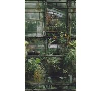 Livingwalls Hot Spots Fototapete Floral 1,59 m x 2,80 m - Marrón, verde, naranja - Papel pintado Naturaleza y flores - 790166