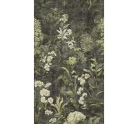 livingwalls Hot Spots Papel pintado fotográfico Naturaleza 1,59 m x 2,80 m - Crema, gris, verde - Papel pintado Floral - 790155