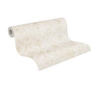 Livingwalls Hot Spots papel pintado no tejido con efecto metálico en crema, dorado, metálico - papel pintado decorativo 10,05 x 0,53 m - 786722