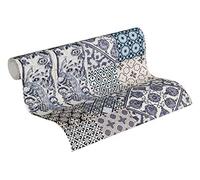 Livingwalls Metropolitan Stories Anke & Daan Amsterdam - Papel pintado para pared (10,05 x 0,53 m), diseño de azulejos