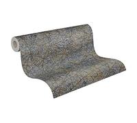 Livingwalls Metropolitan Stories Travel Styles 391774 - Papel pintado (10,05 m x 0,53 m), color negro y dorado