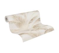 Livingwalls Michalsky 399801 - Papel pintado no tejido con diseño de palmeras, color crema, beige y marrón