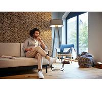 Livingwalls My Home My Spa Design 386955 - Papel pintado con purpurina (10,05 x 0,53 m), color marrón y dorado