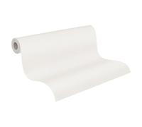 Livingwalls Papel pintado 396553 - papel pintado liso en blanco - papel pintado unicolor de alta calidad con textura fina para varias habitaciones - 10,05m x 0,53m - Fabricado en Alemania