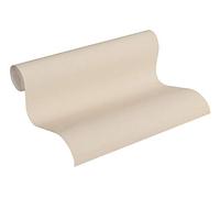 Livingwalls Papel pintado Diamonds Uni 10,05 m x 0,53 m beige crema metalizado fabricado en Alemania 372724 37272-4