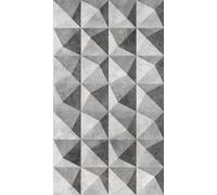 Livingwalls Papel pintado fotográfico 3D azul gris 382811, moderno y geométrico, abstracto 1,59 x 2,80 m, fabricado en Alemania