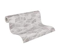 Livingwalls Papel Pintado Geométrico Alena - St. Petersburg Metropolitan Stories 2 A.S. Création Papel pintado tejido no tejido 10.05 m x 0.53 m Fabricado en Alemania 378631 37863-1