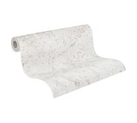 Livingwalls papel pintado no tejido con motivo botánico en gris, beige - papel pintado floral 10,05 x 0,53 m - 396503