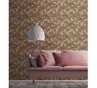 Livingwalls Papel pintado no tejido Jungle Marrón Beige - Papel pintado Salón Dormitorio 394253 - Floral - 10,05 m x 0,53 m para 5,33 m² - Fabricado en Alemania