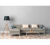 Livingwalls Premium Wall 2 389631 - Papel pintado no tejido (10,05 m x 0,53 m), color gris