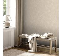 Livingwalls Premium Wall 2 389699 - Papel pintado no tejido (10,05 m x 0,53 m), color crema