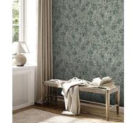 Livingwalls Premium Wall 2 389701 - Papel pintado no tejido, color verde, 10,05 m x 0,53 m, fabricado en Alemania