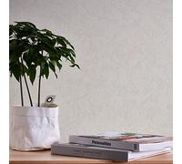 Livingwalls Premium Wall 2 390354 - Papel pintado no tejido, 10,05 m x 0,53 m, color blanco