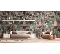 Livingwalls Travel Styles - Papel pintado para pared (1,59 m x 2,80 m), diseño de casco antiguo