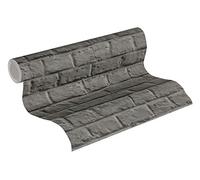 Livingwalls WTD 369121 36912-1 - Papel pintado (10,05 x 0,53 m), diseño de Anke & Daan, color gris y negro