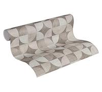 Livingwalls WTD 369133 36913-3 - Papel pintado (10,05 x 0,53 m), diseño vintage de Nils Olsson, color gris