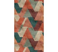 Livingwalls WTD 398371 - Papel pintado fotográfico (1,59 x 2,80 m, 1,59 x 2,80 m), color naranja y verde