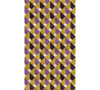 Livingwalls WTD 398491 - Papel pintado fotográfico (1,59 x 2,80 m), color morado y amarillo