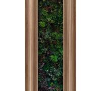 Livingwalls WTD 398521 - Papel pintado fotográfico (3,71 x 2,80 m, diseño de 3,71 m x 2,80 m), color marrón y negro