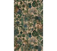 Livingwalls WTD 398631 - Papel pintado fotográfico (3,71 x 2,80 m), diseño de selva, color verde, beige y marrón