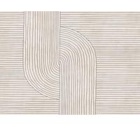 Livingwalls WTD 398941 - Papel pintado fotográfico (1,59 x 2,80 m), color beige y negro