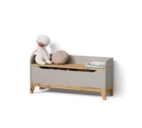 Livinity Baúl de Juguetes Malia, Cachemira/Artesanal, 107.2 x 50 cm con Asiento Corrido