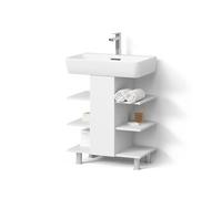 Livinity Mueble bajo Lavabo Fucino, Blanco, 60 x 70 cm