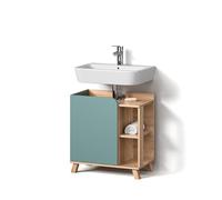 Livinity Mueble bajo Lavabo Marano, Gris Azulado, 60 x 65 cm