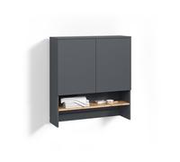 Livinity Mueble para Lavadora Paolina, Antracita/Roble Dorado, 93.6 x 100.4 cm