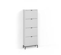 Livinity Zapatera abatible Aterno, Blanco, 60 x 168 cm