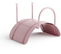 LIVLIG Soporte de Manguera de Pared, Colgador de Manguera de jardín de Acero, Soporte de Manguera para mangueras de jardín de 1/2" hasta 30m, Color: Rosa