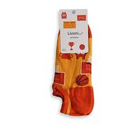 Livoni Play Basketball-Low Socks 35-38-Calcetines de Baloncesto Calcetines, Multicolor, S Unisex Adulto