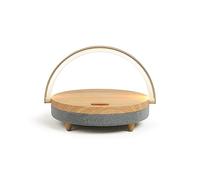 Livoo - Altavoz LED Cargador Inducción Fast Charge TES242 - Compatible con Bluetooth® 5W, Fast Charge 15W, 4h de Escucha, 3 Modos de iluminación, Alcance: 10 m, Certificado QI, Compatible con Todos