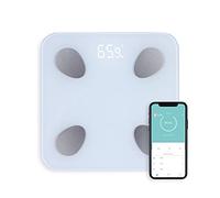 Livoo balanza de pesaje conectada 180kg / 100g dom428